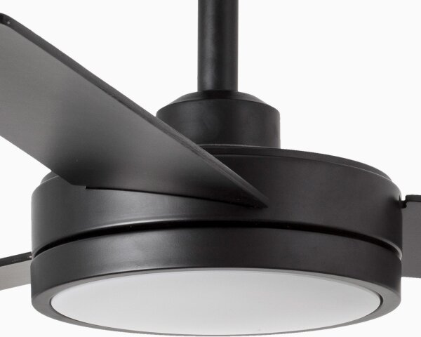 FARO 34261 - LED Stropní ventilátor BARTH LED/24W/230V černá + DO
