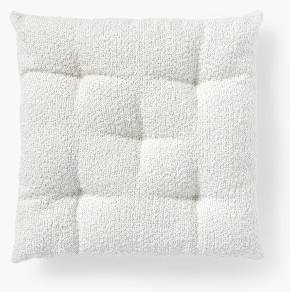 Bouclé podsedák na židli Bellamie
