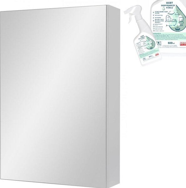 Zrcadlová skříňka 40 cm IDA AM-MSL-403-07 Domácí octový gel