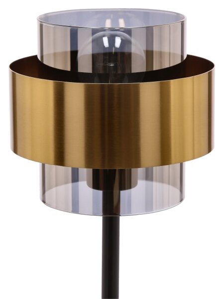 Stolní lampa SPIEGA 1xE27/60W/230V zlatá/černá