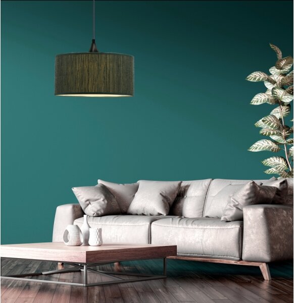 Lustr na lanku PATTI 1xE27/60W/230V pr. 30 cm zelená