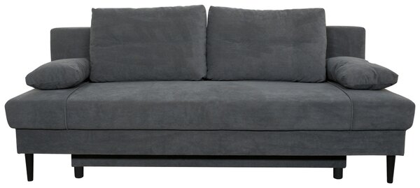 ROZKLÁDACÍ POHOVKA, textil, tmavě šedá Carryhome - Rozkládací pohovky, Online Only