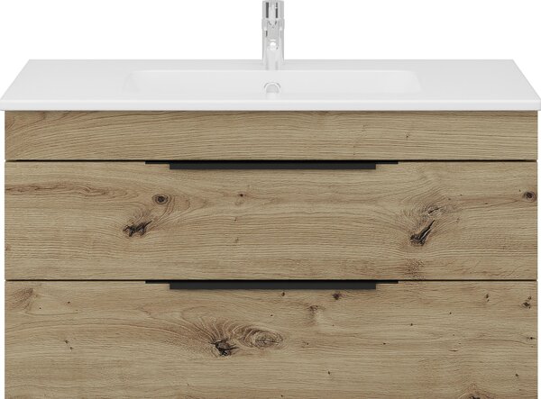 SKŘÍŇKA S UMYVADLEM, dub artisan, dub artisan, 80 cm Stylife - Koupelnové série