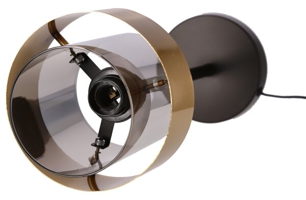 Stolní lampa SPIEGA 1xE27/60W/230V zlatá/černá