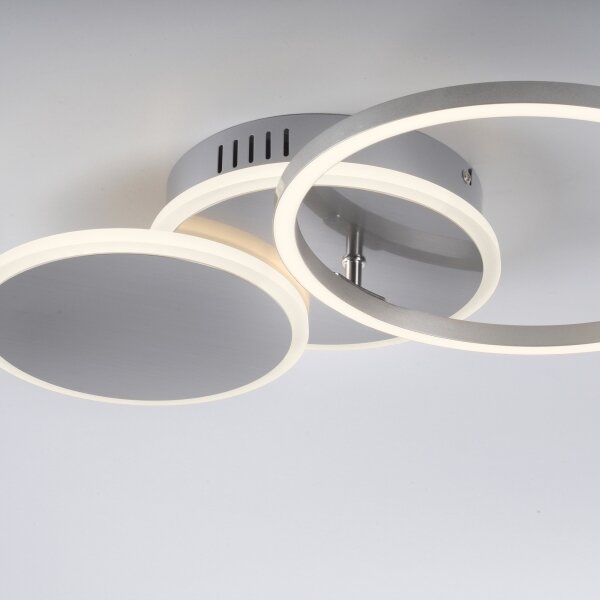 Leuchten Direkt 14116-55 - LED Stropní svítidlo LED/25,5W/230V matný chrom