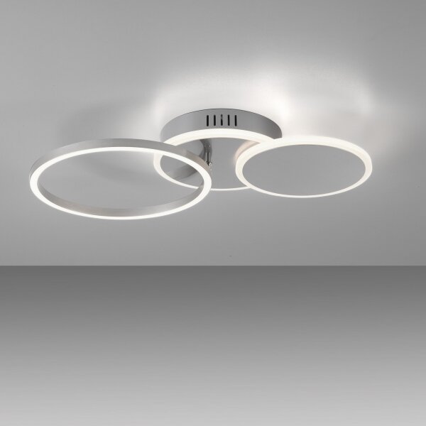 Leuchten Direkt 14116-55 - LED Stropní svítidlo LED/25,5W/230V matný chrom