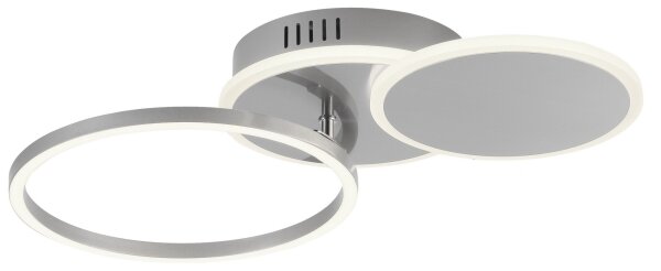 Leuchten Direkt 14116-55 - LED Stropní svítidlo LED/25,5W/230V matný chrom