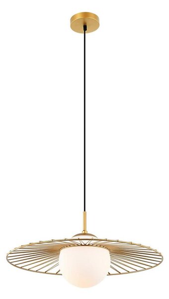 ITALUX MDM-4003/1 GD - Lustr na lanku SALLY 1xE27/40W/230V zlatá