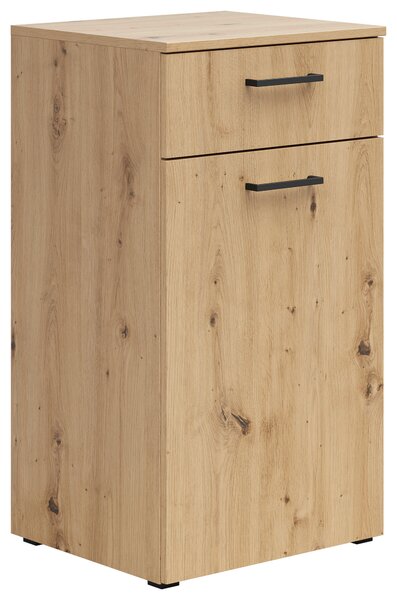 KOMODA, dub artisan, 45/83/40 cm Carryhome - Široké komody