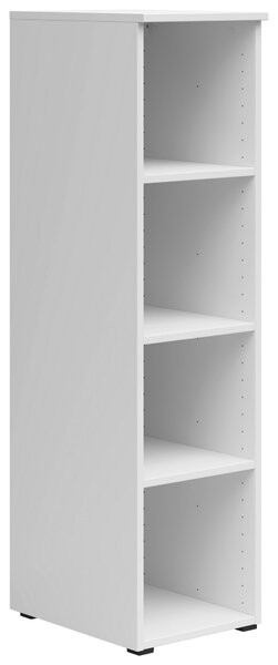 REGÁL, bílá, 30/115/40 cm Carryhome - Knihovny