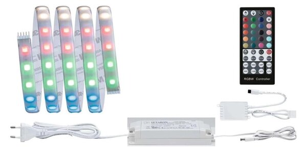 Paulmann 70627 - LED RGB/18W Stmívatelný pásek MAXLED 1,5m 230V+dálkové ovládání