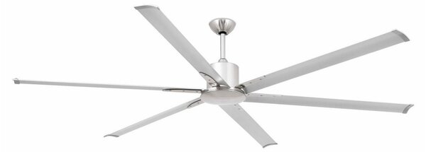 FARO 33465A-Stropní ventilátor ANDROS XL matný chrom pr. 213 cm+dálkové ovládání