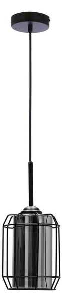 Lustr na lanku JONERA 1xE27/40W/230V černá