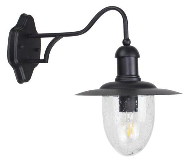 Venkovní nástěnné svítidlo TANGIA 1xE27/60W/230V IP44 černá