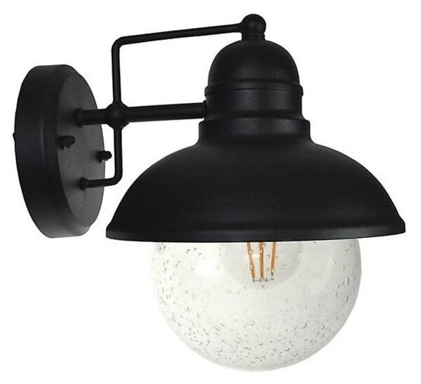 Venkovní nástěnné svítidlo WILDA 1xE27/60W/230V IP44 černá