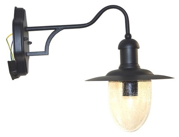 Venkovní nástěnné svítidlo TANGIA 1xE27/60W/230V IP44 černá