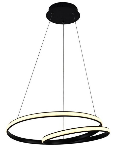 LED Stmívatelný lustr na lanku LED/65W/230V 3000-6500K + DO