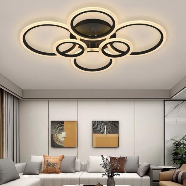 LED Stmívatelný přisazený lustr LED/85W/230V 3000-6500K + DO