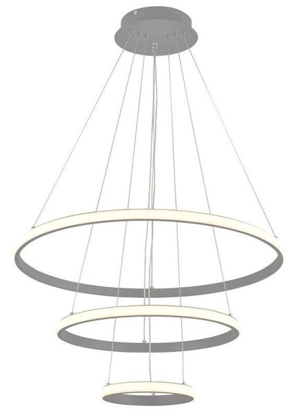 LED Stmívatelný lustr na lanku LED/90W/230V 3000-6500K + DO