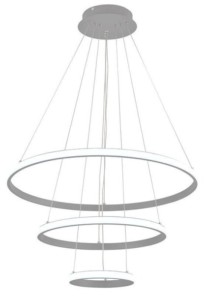 LED Stmívatelný lustr na lanku LED/90W/230V 3000-6500K + DO