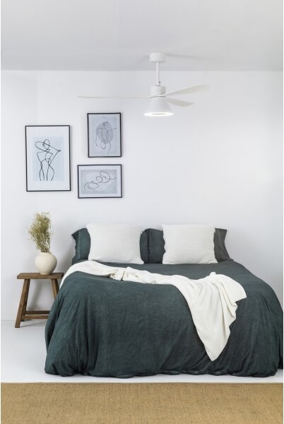 FARO 33760WT-22-LED Stm. vent. AMELIA L CONE LED/20W/230V bílá pr.132 cm WT + DO