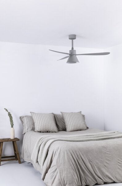 FARO 33762WT-24-LED Stm. vent. AMELIA L CONE LED/20W/230V šedá pr.132 cm WT + DO