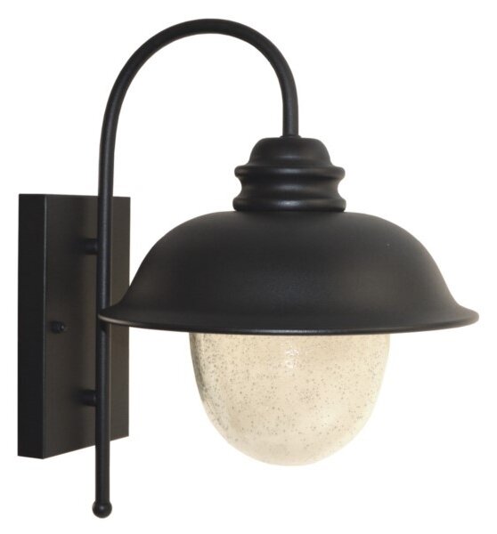 Venkovní nástěnné svítidlo ZUNA 1xE27/60W/230V IP44 černá