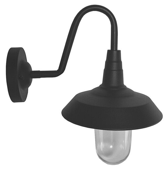 Venkovní nástěnné svítidlo NILDA 1xE27/60W/230V IP44 černá