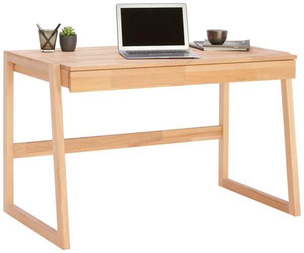 PSACÍ STŮL, jádrový buk, 120/65/75 cm Linea Natura - Kancelářské stoly