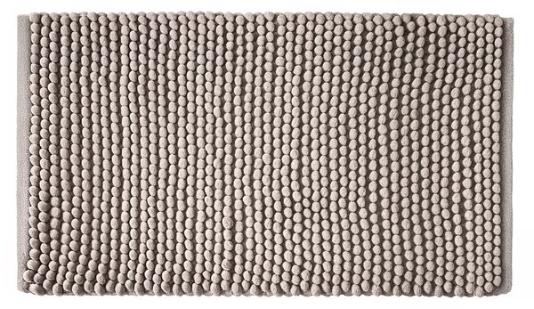 LineaDue PUNTO UNO - Koupelnová předložka béžová Rozměr: 60x100 cm