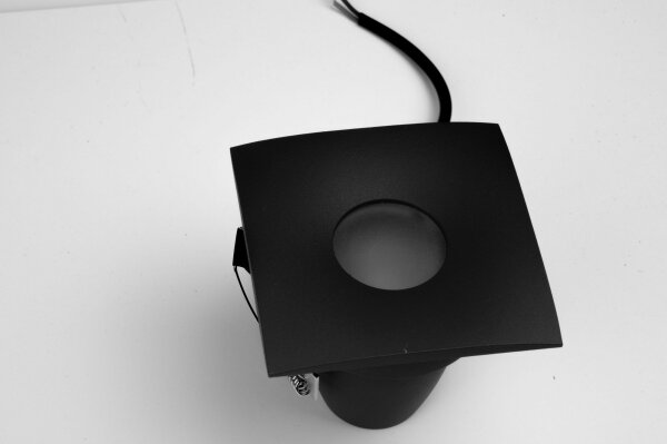 Azzardo AZ5392 -Koupelnové podhledové svítidlo ROMOLO 1xGU10/50W/230V IP65 černá