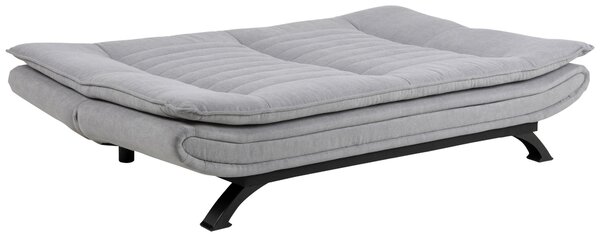 ROZKLÁDACÍ POHOVKA, textil, světle šedá Carryhome - Rozkládací sedačky