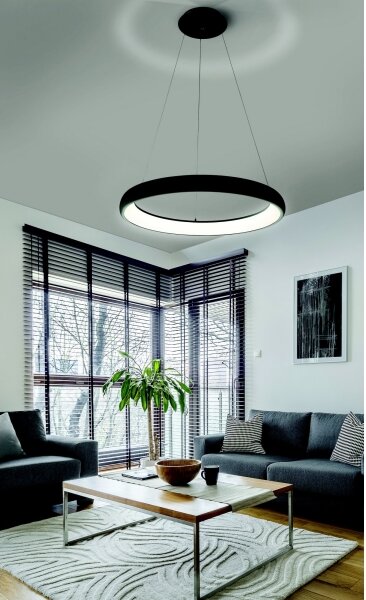Azzardo AZ5060 - LED Stmívatelný lustr na lanku ANTONIO LED/32W/230V černá + DO