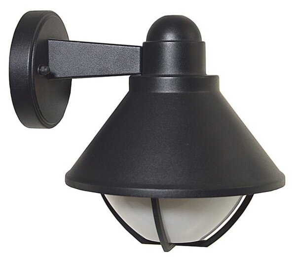 Venkovní nástěnné svítidlo EDINA 1xE27/60W/230V IP44 černá