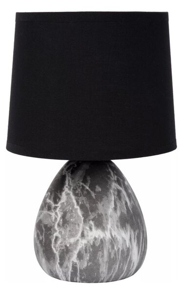 Lucide 47508/81/30 - Stolní lampa MARMO 1xE14/40W/230V černá