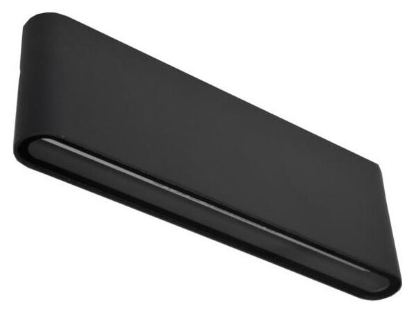 LED Venkovní nástěnné svítidlo FLOW LED/9W/230V IP54 4000K černá