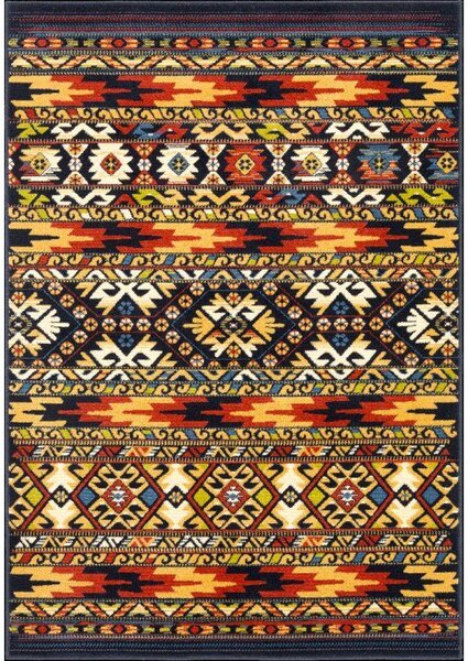 Agnella kusový koberec Standard Kamal Granátový Rozměr: 133x195 cm