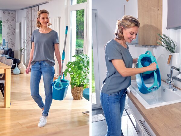 Leifheit Clean Twist Ergo mop s kbelíkem a tyčí 52101