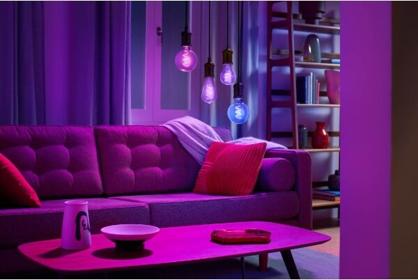 LED RGBW Stmívatelná žárovka A60 E27/6,3W/230V 2200-6500K Wi-Fi - WiZ