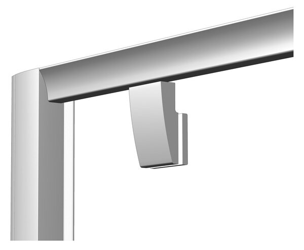 Ravak Pivot sprchový kout 90x90 cm půlkulatá satén matný/průhledné sklo 37677U00Z1