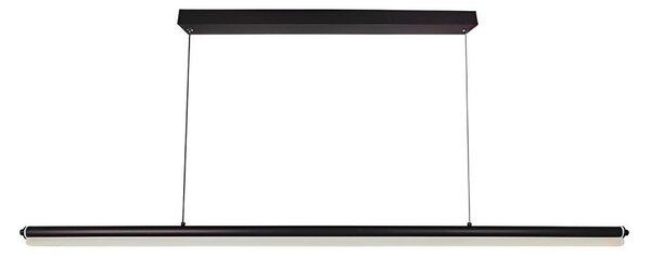 LED Lustr na lanku LED/23W/230V 4000K 120 cm černá