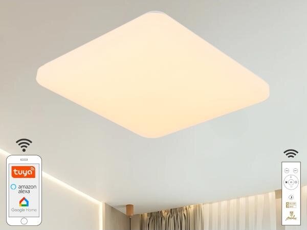 LED Stmívatelné stropní svítidlo OPAL LED/48W/230V Wi-Fi Tuya + DO