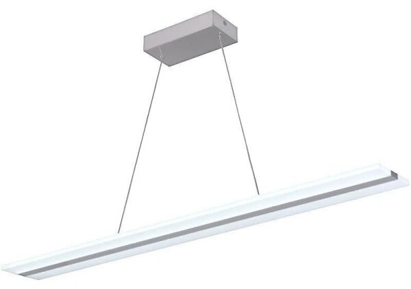 LED Stmívatelný lustr na lanku LED/40W/230V 3000-6500K bílá + dálkové ovládání