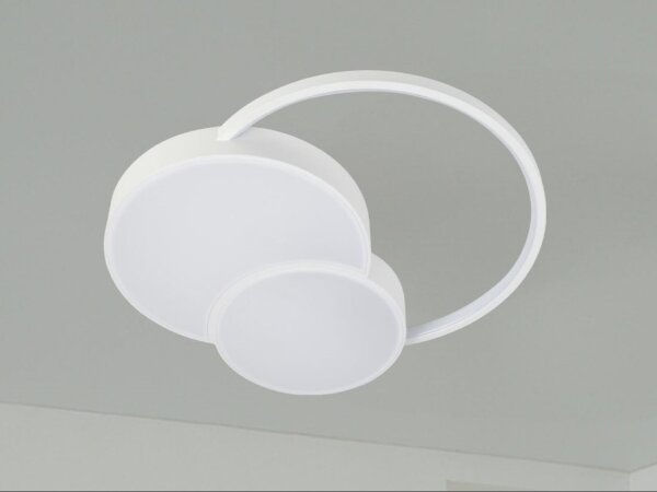 LED Stmívatelné stropní svítidlo LED/60W/230V 3000-6500K bílá + dálkové ovládání
