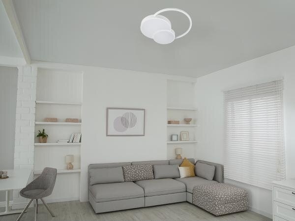 LED Stmívatelné stropní svítidlo LED/60W/230V 3000-6500K bílá + dálkové ovládání