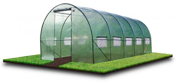 Garden Line Fóliovník s 5 segmenty STRETCH 800x300 cm zelený