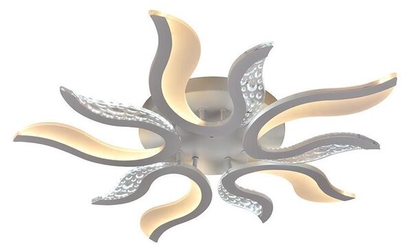 LED Stmívatelný přisazený lustr LED/65W/230V 3000-6500K bílá + dálkové ovládání