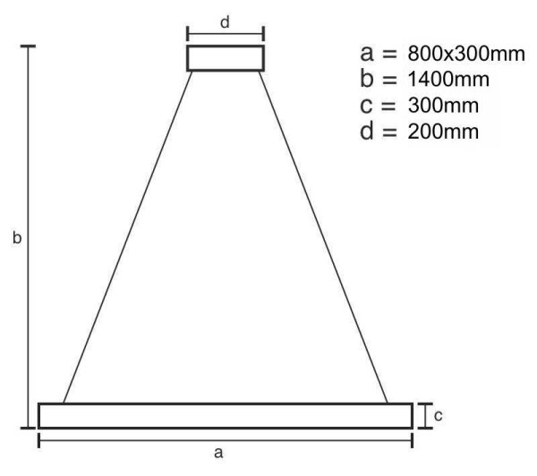 LED Stmívatelný lustr na lanku LED/110W/230V 3000-6500K zlatá + dálkové ovládání