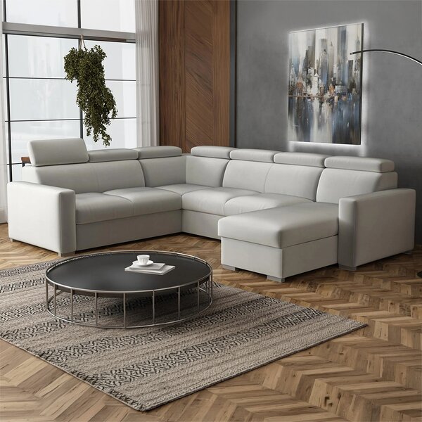 Sedací souprava PEDRO U | 250x315x170 | rozkládací + 2x úložný prostor | VÝBĚR TKANIN
