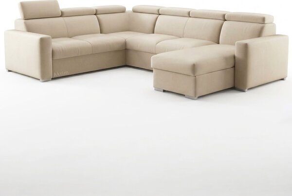 Sedací souprava PEDRO U | 250x315x170 | rozkládací + 2x úložný prostor | VÝBĚR TKANIN